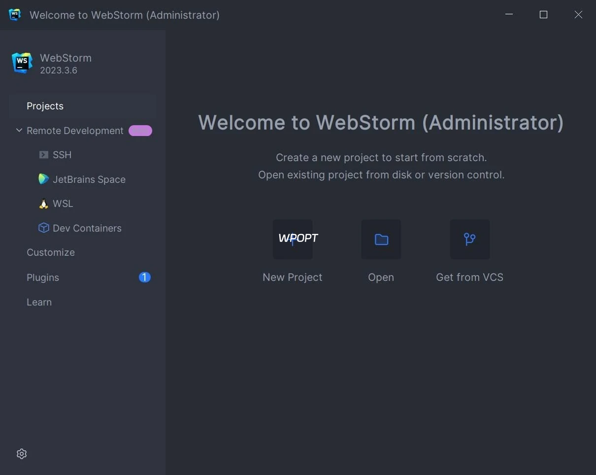WebStorm 2023.3.6 便携增强版-怪觉网 - 软件 | 教程 | 游戏资源分享平台